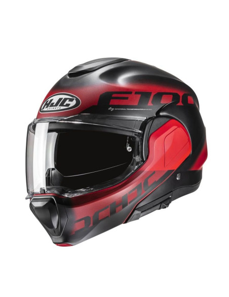 Casque HJC F100 Hetal - Rouge/Noir
