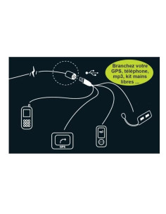 Prise double USB Full Power pour Moto & Scooter 2