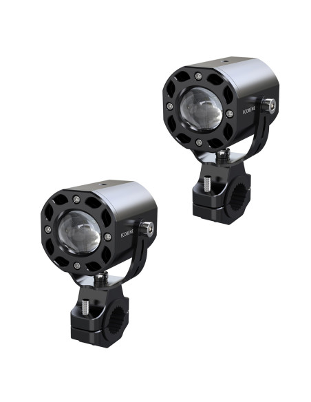 Paire Projecteurs LED Moto RBMAX Ecobene 12v 50w PLA8000
