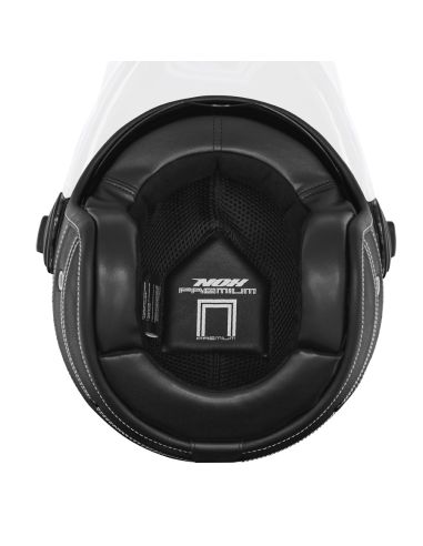 Casque Nox Heritage Premium Cuir Noir