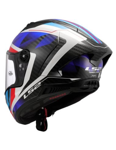 Casque LS2 Thunder GP Aero Raute FF805 Bleu-Rouge
