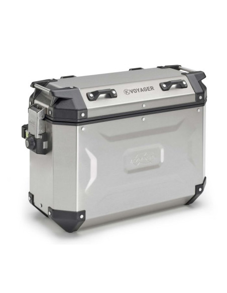 Paire de Valise Aluminium Kappa K'Voyager 37 Litres
