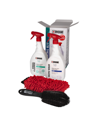 Kit Nettoyant Moto Ipone Cleaning Kit