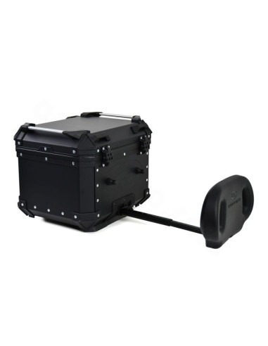 Top Case Coocase X1 Noir 45 L avec Dosseret Réglable
