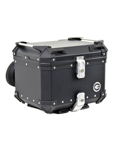 Top Case Coocase X1 Noir 45 L avec Dosseret Réglable