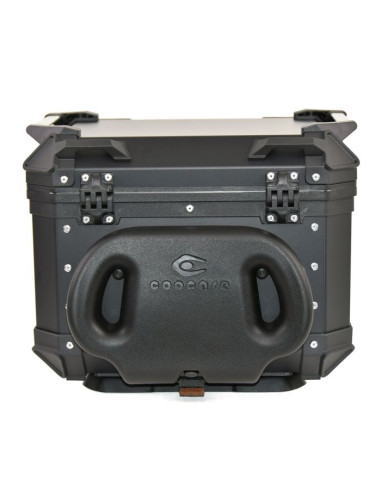 Top Case Coocase X1 Noir 45 L avec Dosseret Réglable