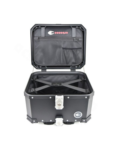 Top Case Coocase X1 Noir 45 L avec Dosseret Réglable