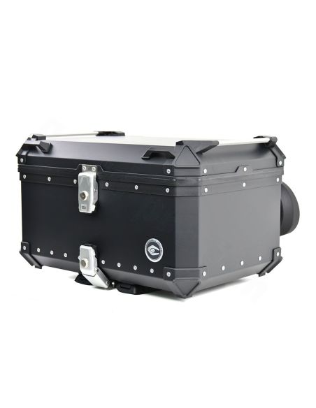 Top Case Coocase X1 Noir 65L avec Dosseret Ajustable