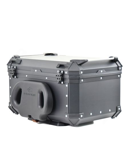 Top Case Coocase X1 Noir 65L avec Dosseret Ajustable