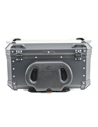 Top Case Coocase X1 Noir 65L avec Dosseret Ajustable