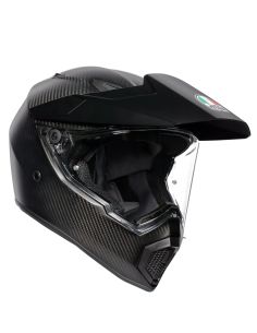 Casque Cross AGV AX9 Carbon Noir Brillant 2