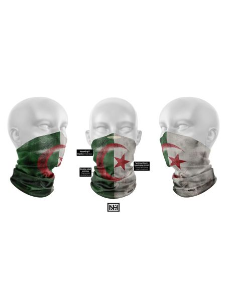 Tour de Cou Moto Nation-Head Drapeau