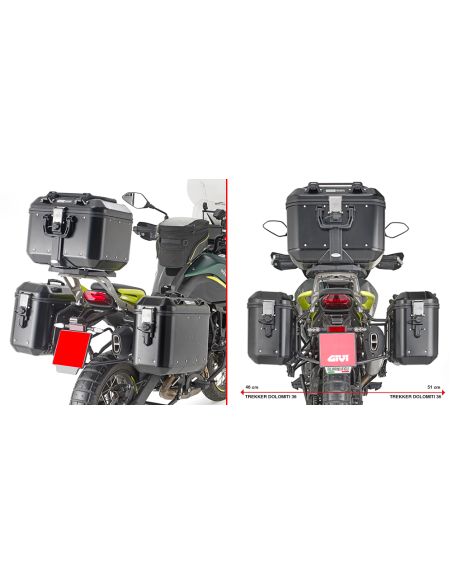Paire de Valise Dolomiti Monokey 36 Litres