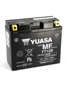 Batterie YT12B SLA AGM - Sans Entretien - PrÃªte Ã  l'emploi.