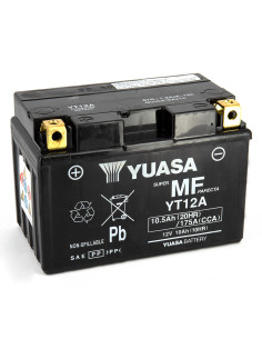 Batterie YT12A SLA AGM - Sans Entretien - PrÃªte Ã  l'emploi.