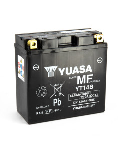 Batterie YT14B SLA AGM - Sans Entretien - PrÃªte Ã  l'emploi.