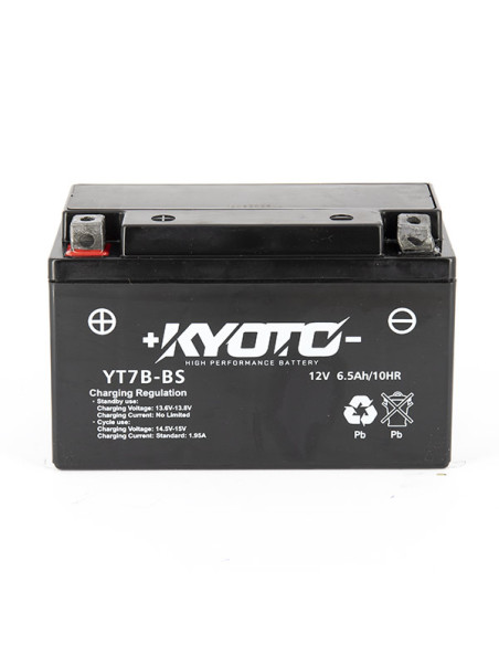 Batterie GT7B-BS SLA-AGM - Sans Entretien - PrÃªte Ã  l'Emploi - Equivalente YT7B-