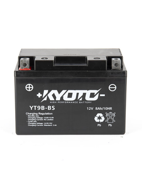 Batterie GT9B-BS SLA-AGM - Sans Entretien - PrÃªte Ã  l'Emploi - Equivalente YT9B-BS