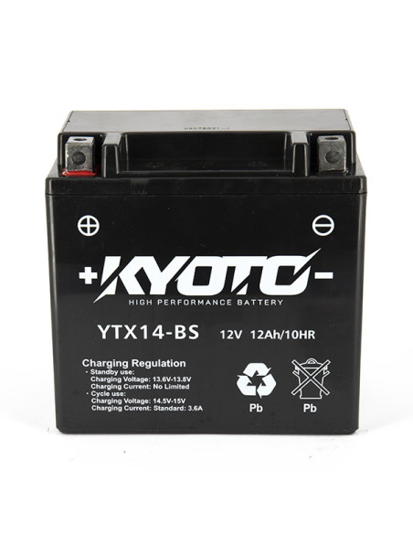 Batterie GTX14-BS SLA-AGM - Sans Entretien - PrÃªte Ã  l'Emploi
