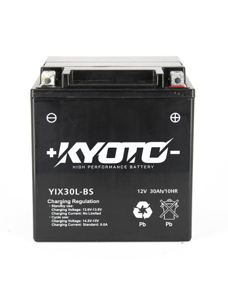 Batterie GIX30L-BS SLA-AGM - Sans Entretien - PrÃªte Ã  l'Emploi