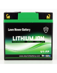 Batterie Lithium U1/ U1R Motoculture avec bouton ON/OFF - 4 bornes 2