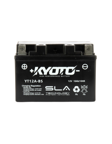 Batterie GT12A-BS SLA-AGM - Sans Entretien - Prête à  l'Emploi
