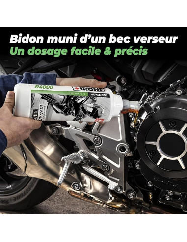 Huile 4t Moto Ipone R4000 10w40