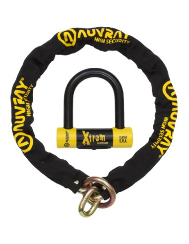 Chaine XTREM Lasso 100 cm avec Bloque Disque "SRA"