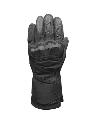 Gants Chauffants Racer Long Blocks Noir