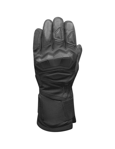 Gants Chauffants Racer Long Blocks Noir