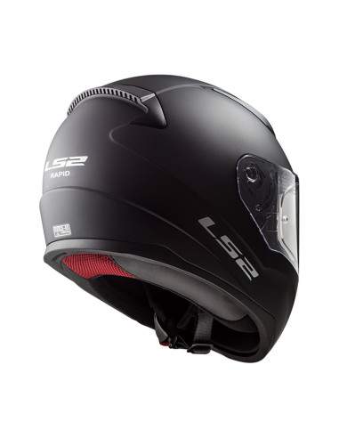 CASQUE ENFANT LS2 RAPID Noir Brillant