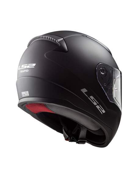 CASQUE ENFANT LS2 RAPID Noir Brillant