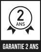 Garantie : 2 Ans